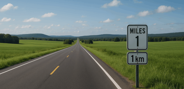 Les erreurs à éviter lors de la conversion de distances pour les voyages en voiture